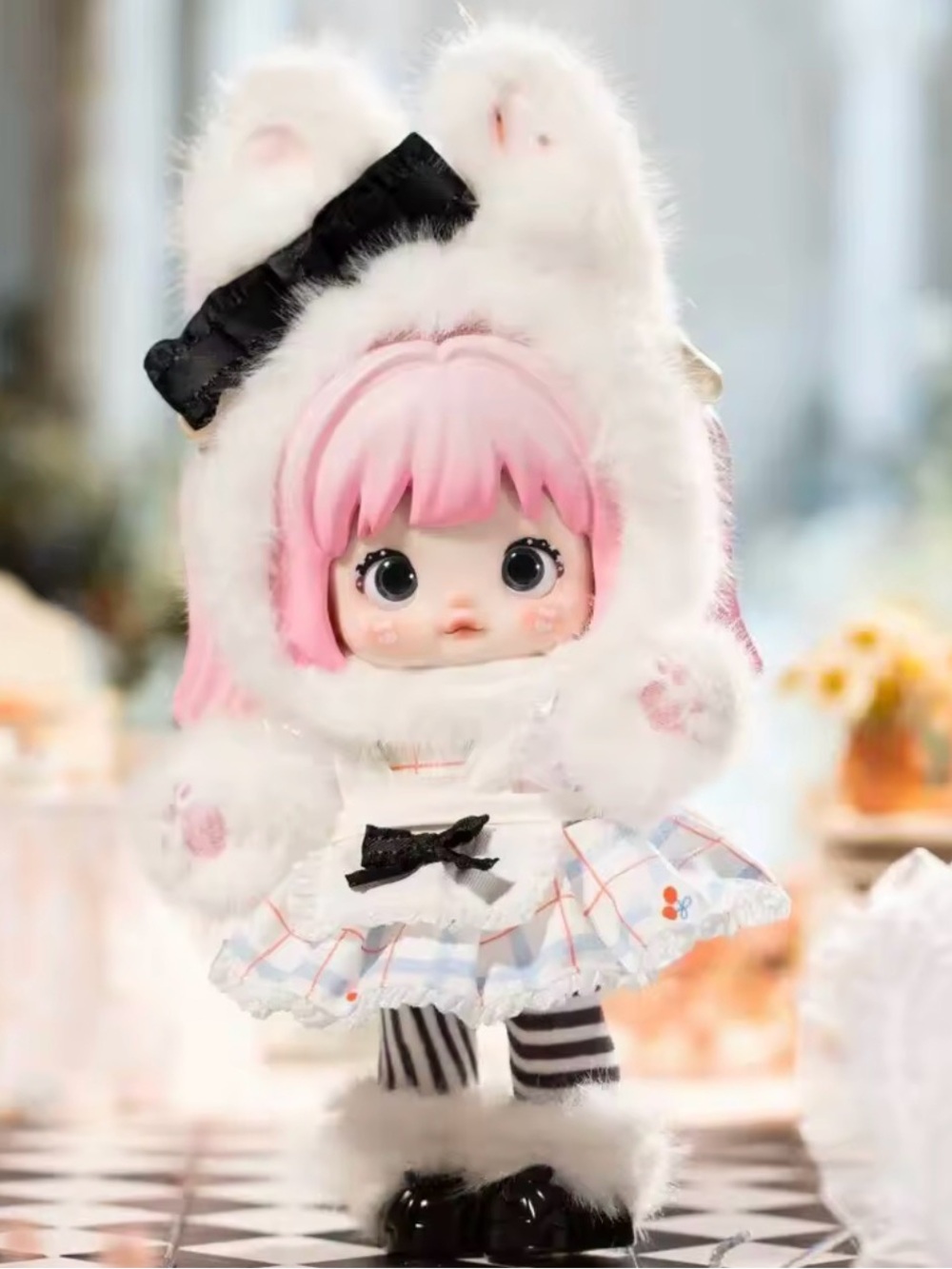 SECRET forest Kingdom Teazy Bunny Doll by Nommi — Pink Bunny Outfit